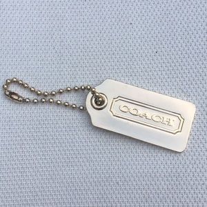 Coach Luggage Tag